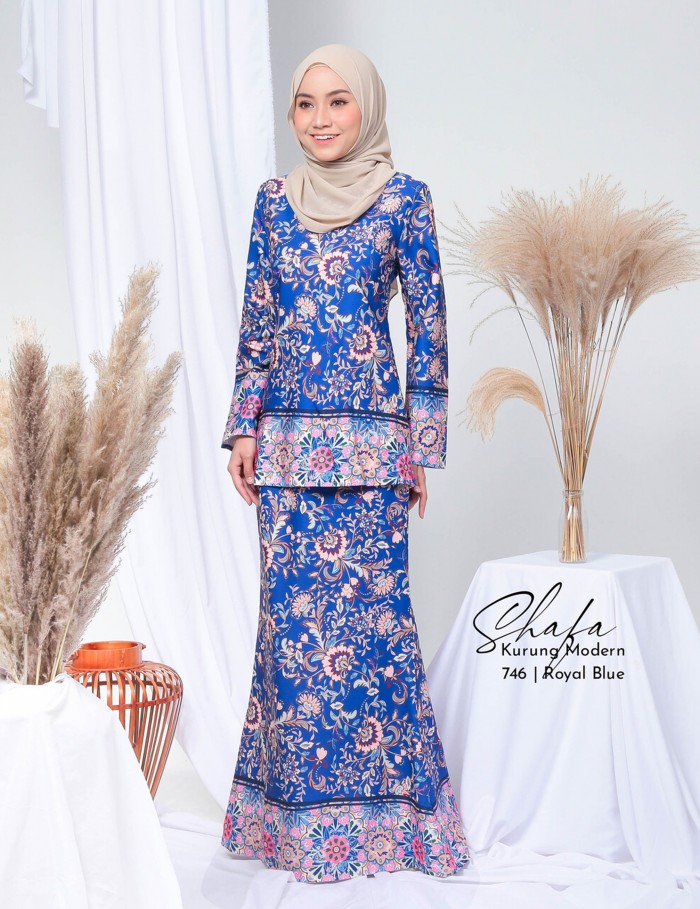 SHAFA KURUNG (ROYAL BLUE) 746 / P746 / SP746