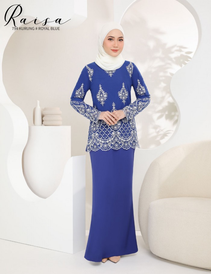 RAISA KURUNG MODERN (ROYAL BLUE) 794 / P794 / SP794