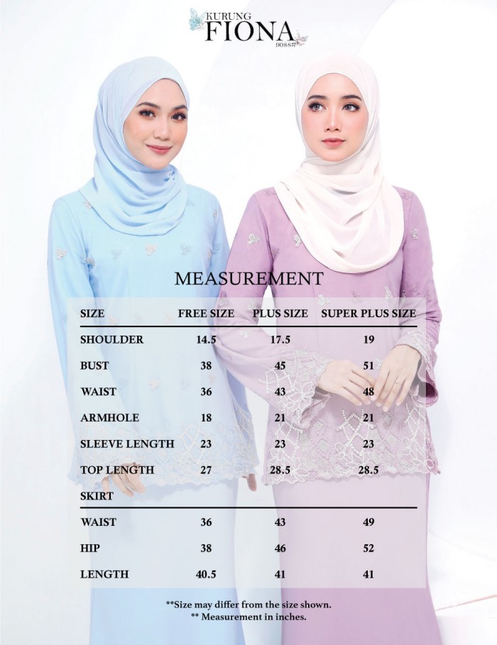 FIONA KURUNG MODERN (KHAKI) 9088 / P9088 / SP9088