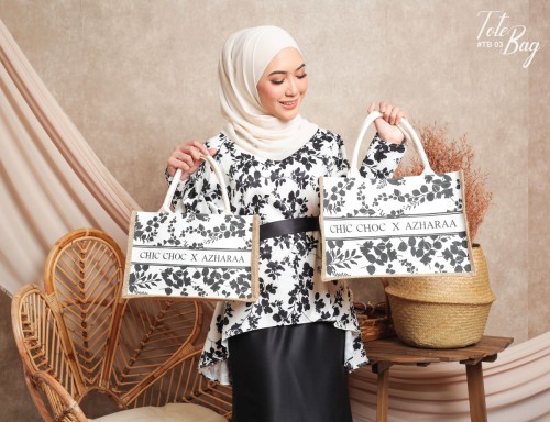 CHIC CHOC TOTE BAG (MEDIUM)