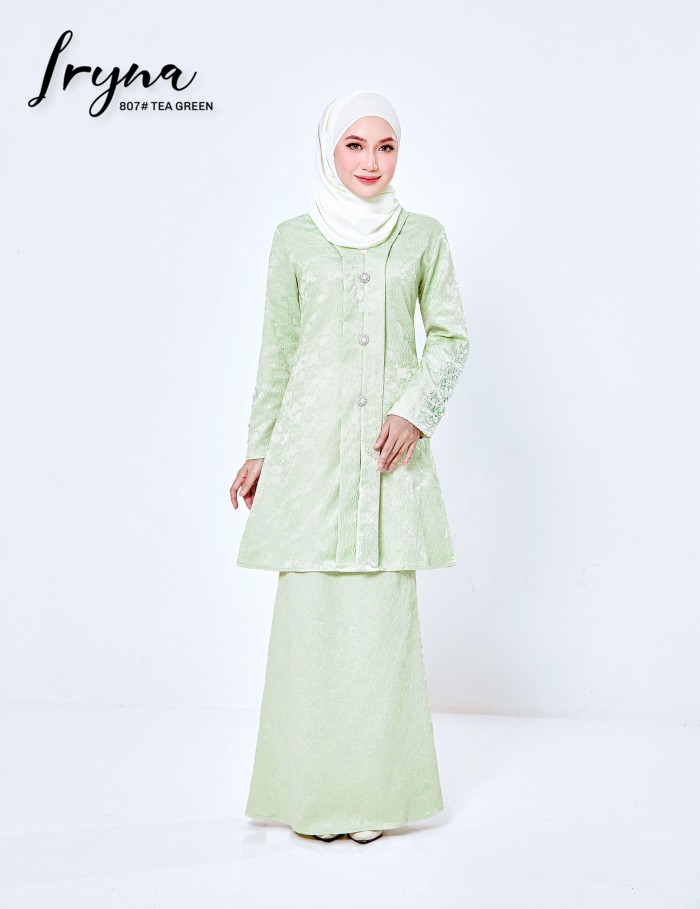 IRYNA KEBAYA MODERN (TEA GREEN) 807