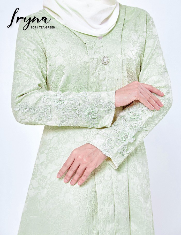 IRYNA KEBAYA MODERN (TEA GREEN) 807