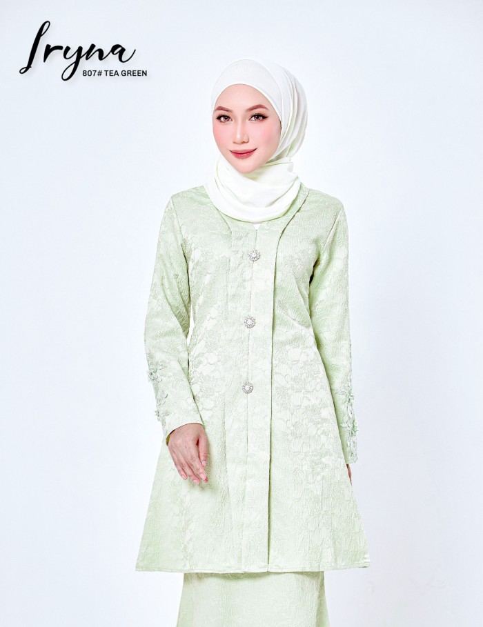 IRYNA KEBAYA MODERN (TEA GREEN) 807