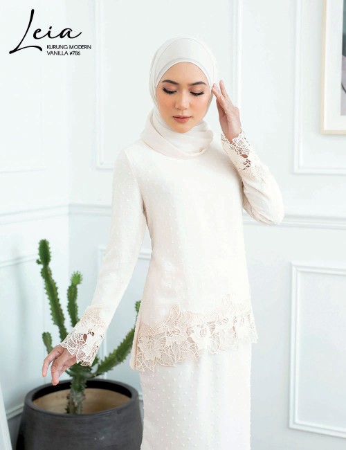 LEIA KURUNG MODERN (VANILLA) 786 / P786 / SP786