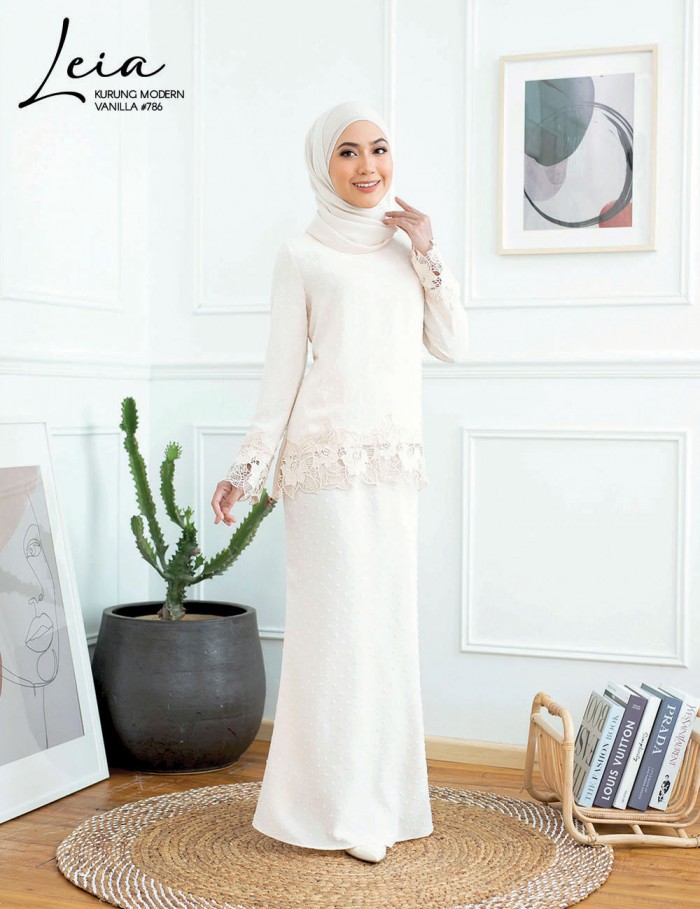 LEIA KURUNG MODERN (VANILLA) 786 / P786 / SP786