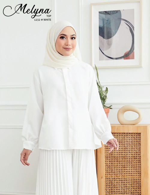 MELYNA TOP (WHITE) 1232