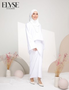 ELYSE PARIO KURUNG (WHITE) 9114