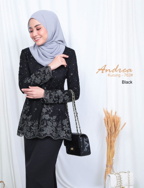 ANDREA KURUNG MODERN (BLACK) 762 / P762 / SP762