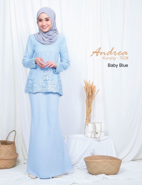 ANDREA KURUNG MODERN (BABY BLUE) 762 / P762 / SP762