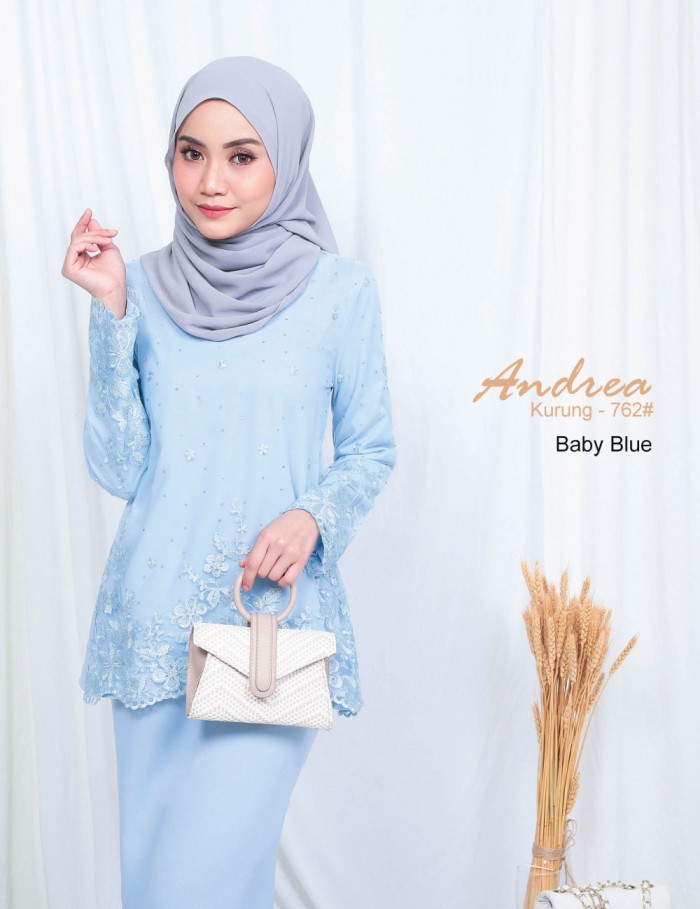 ANDREA KURUNG MODERN (BABY BLUE) 762 / P762 / SP762