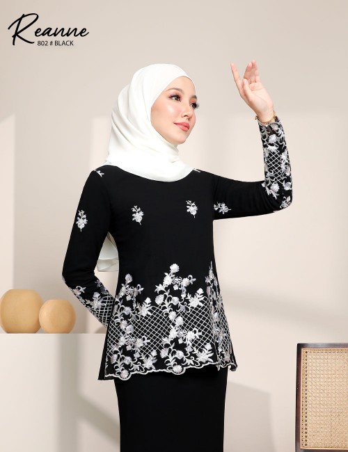 REANNE KURUNG MODERN (BLACK) 802 / P802