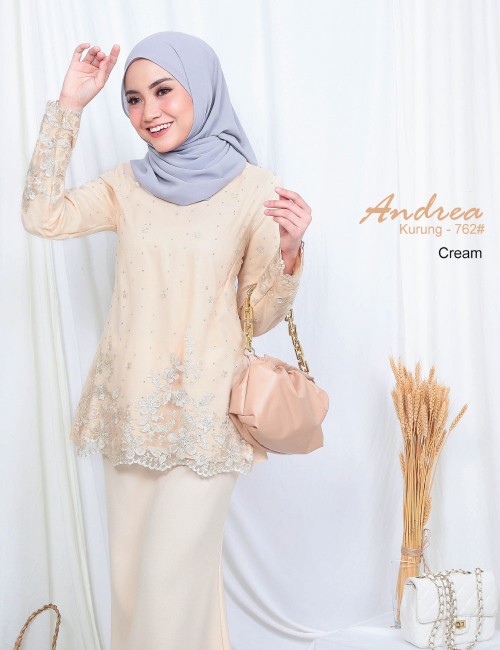 ANDREA KURUNG MODERN (CREAM) 762 / P762 / SP762