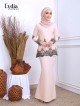 LYDIA EMBROIDERY LACE KURUNG (CREAM) 691A / P691A / SP691A