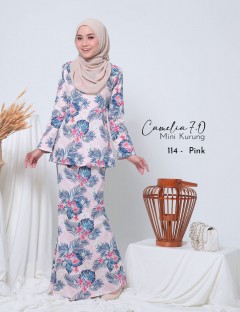 CAMELIA 7.0 MINI KURUNG (PINK) 114