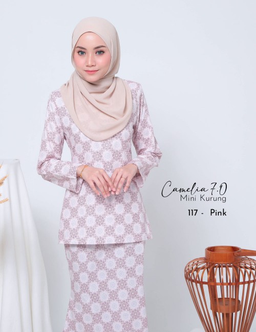 CAMELIA 7.0 MINI KURUNG (PINK) 117