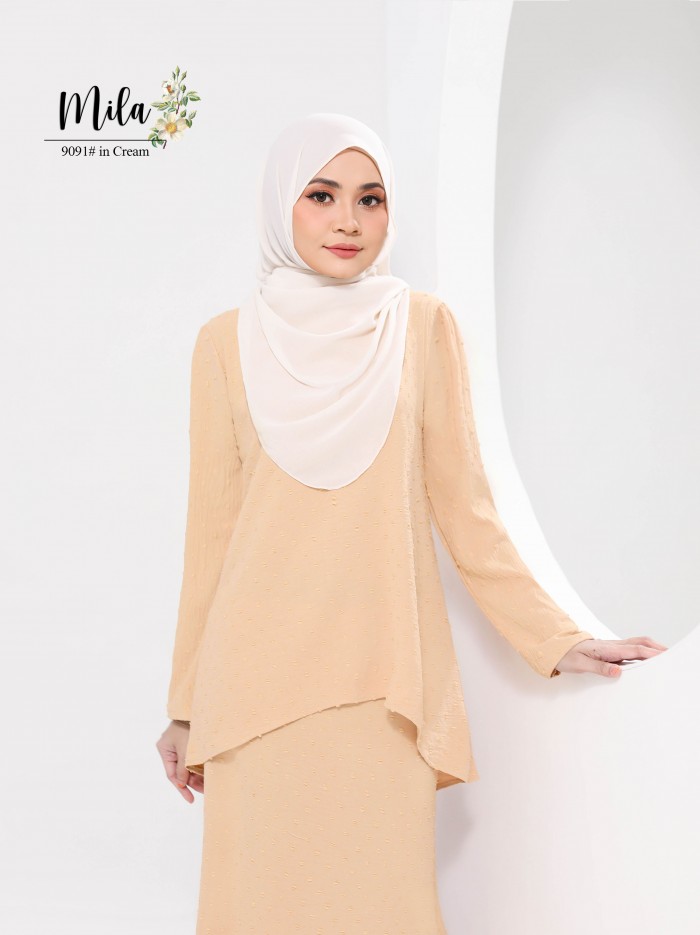 MILA KURUNG (CREAM) 9091 / P9091