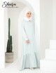 SHEERA 3 WAY DRESS WITH BELT (DUSTY GREEN) 789 / P789