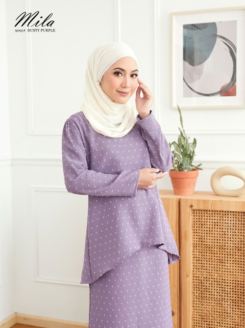 MILA KURUNG (DUSTY PURPLE) 9091 / P9091