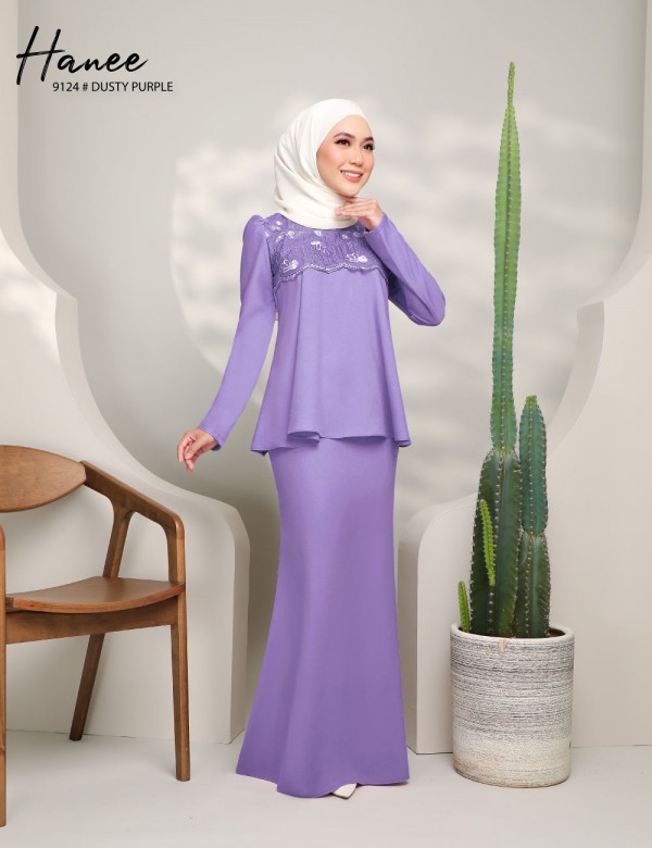 HANEE KURUNG MODERN (DUSTY PURPLE) 9124