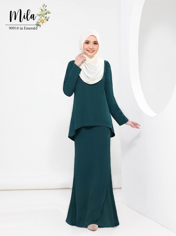 MILA KURUNG (EMERALD) 9091 / P9091