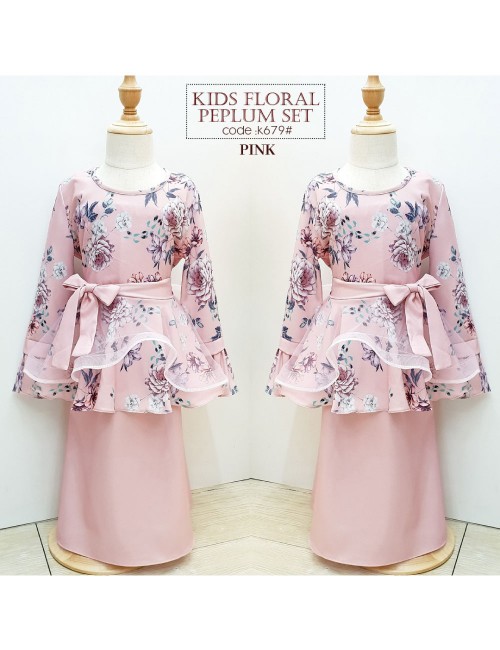 KIDS KURUNG MODERN (PINK) K679