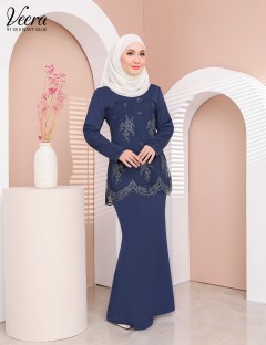 VEERA KURUNG MODERN (NAVY BLUE) 9118 / P9118