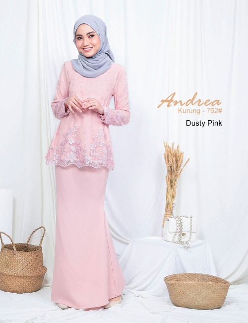 ANDREA KURUNG MODERN (DUSTY PINK) 762 / P762 / SP762