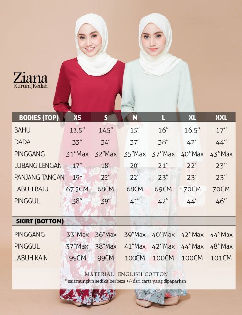 ZIANA KURUNG KEDAH (Z16)