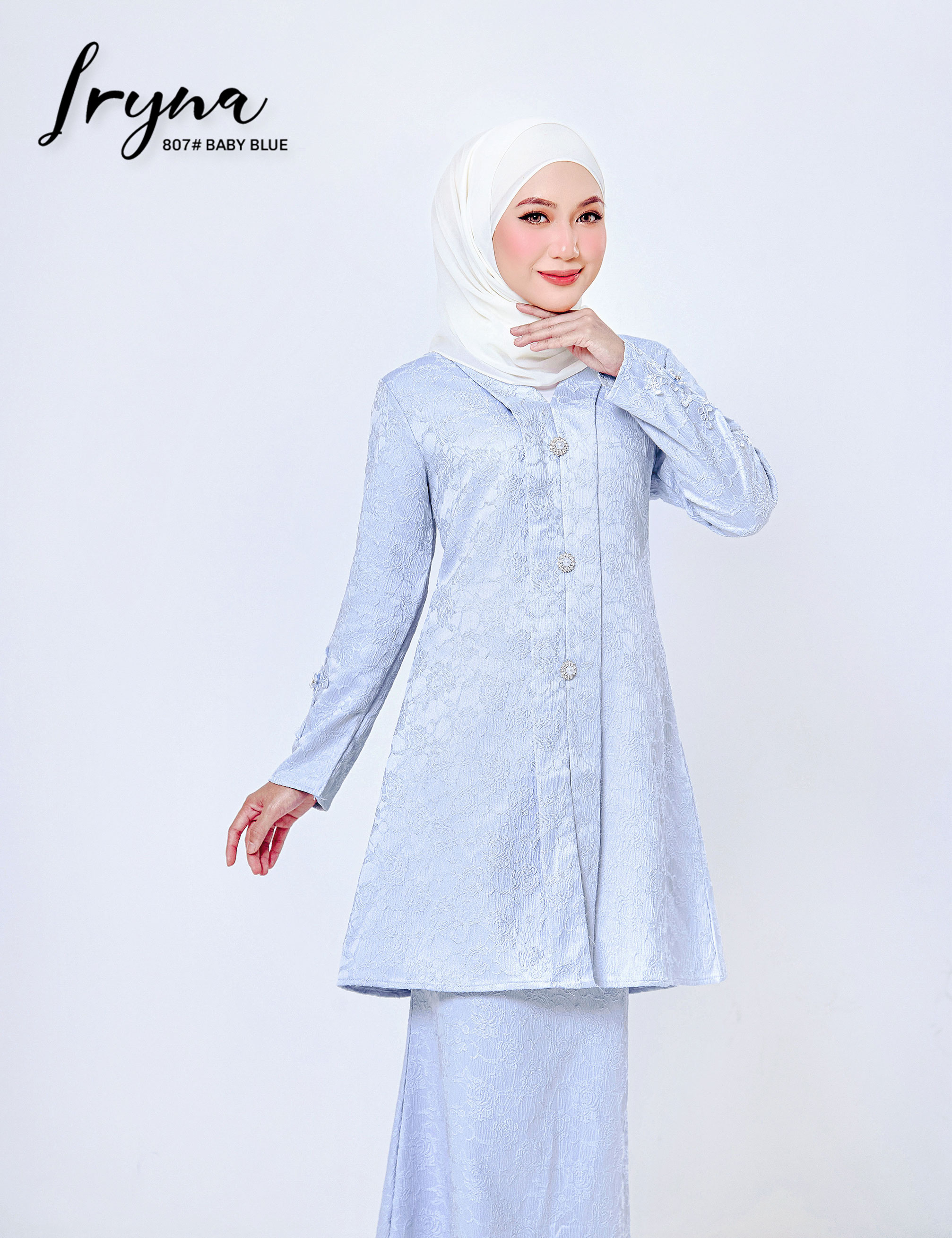 Kebaya baby shop blue hijab